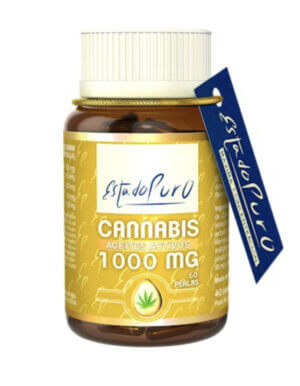 CANNABIS 1000MG aceites activos 60perlas - TONGIL